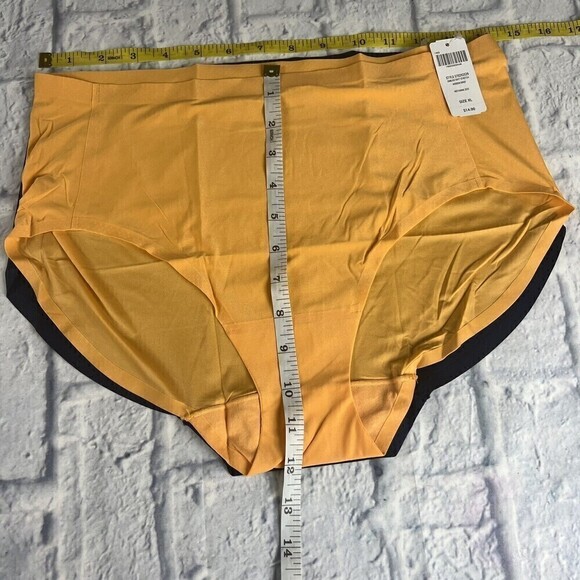 Soma Enbliss Modern Brief - Yellowish Orange XL Super Soft Stretchy Underwear - Picture 2 of 12